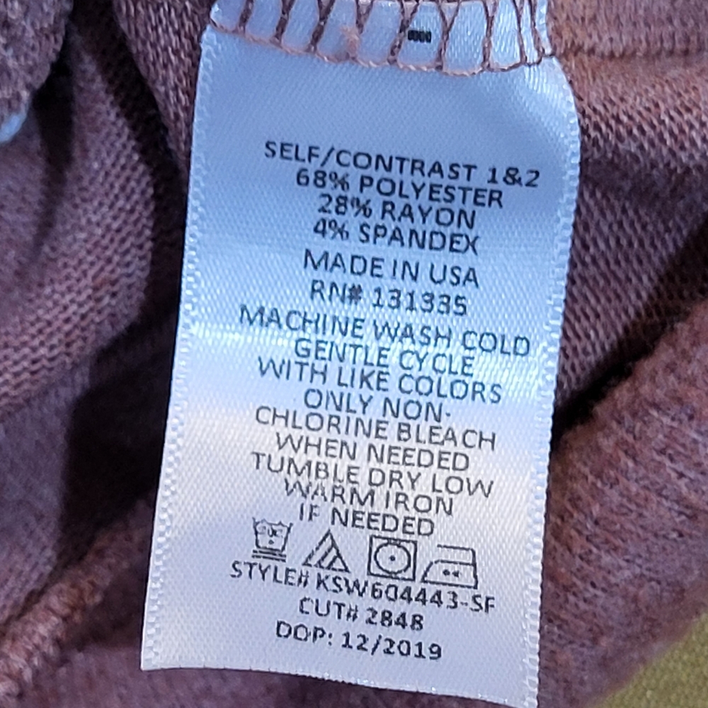 *3/$30 Sale* Nine Britton Dalia Brushed Knit Top - Picture 5 of 6